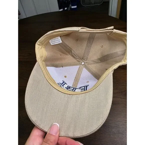 FBI Firm Believer In Jesus Beige Adjustable Baseball Cap Embroidered I Love Jesu - Picture 6 of 9